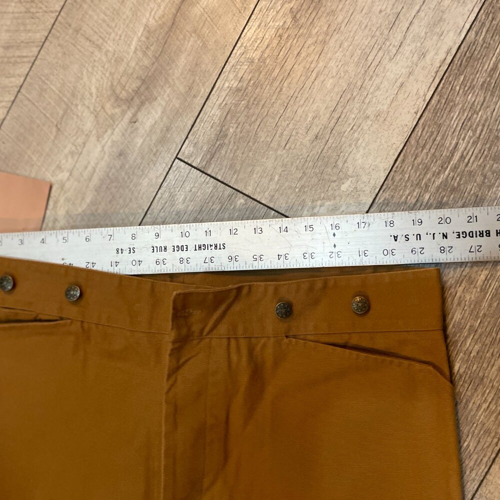 VTG Frontier Classics Men's Black and Tan Reenactment Rendezvous Pants 38 / 40 - Picture 7 of 10